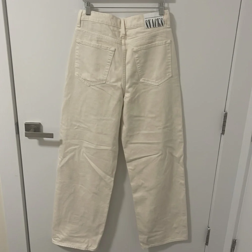 MOTHER Snacks High Waisted Dip Puddle Jeans - Picture 9 of 10